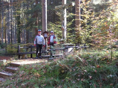 Das Hochkreuz im Kinzbachgrund